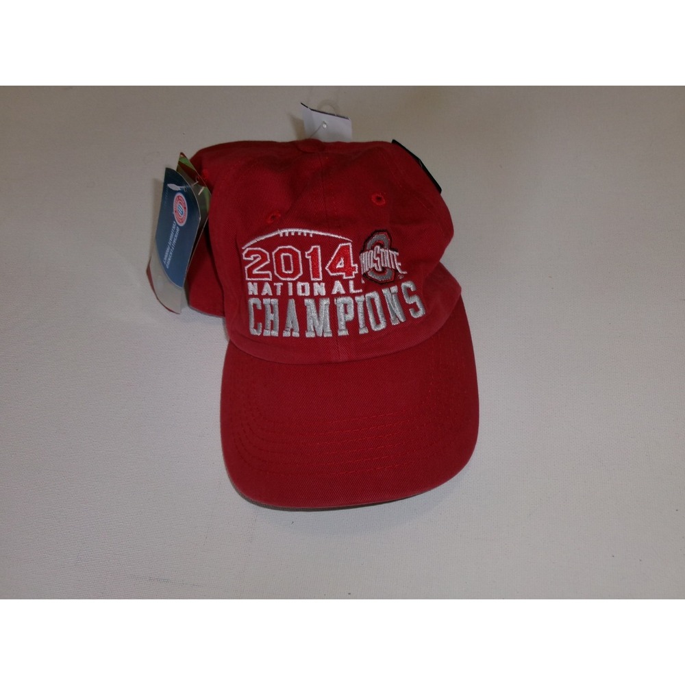 OHIO STATE BUCKEYES 2014 CHAMPS BEACH GOLF Y2K 00S HAT CAP VINTAGE N1